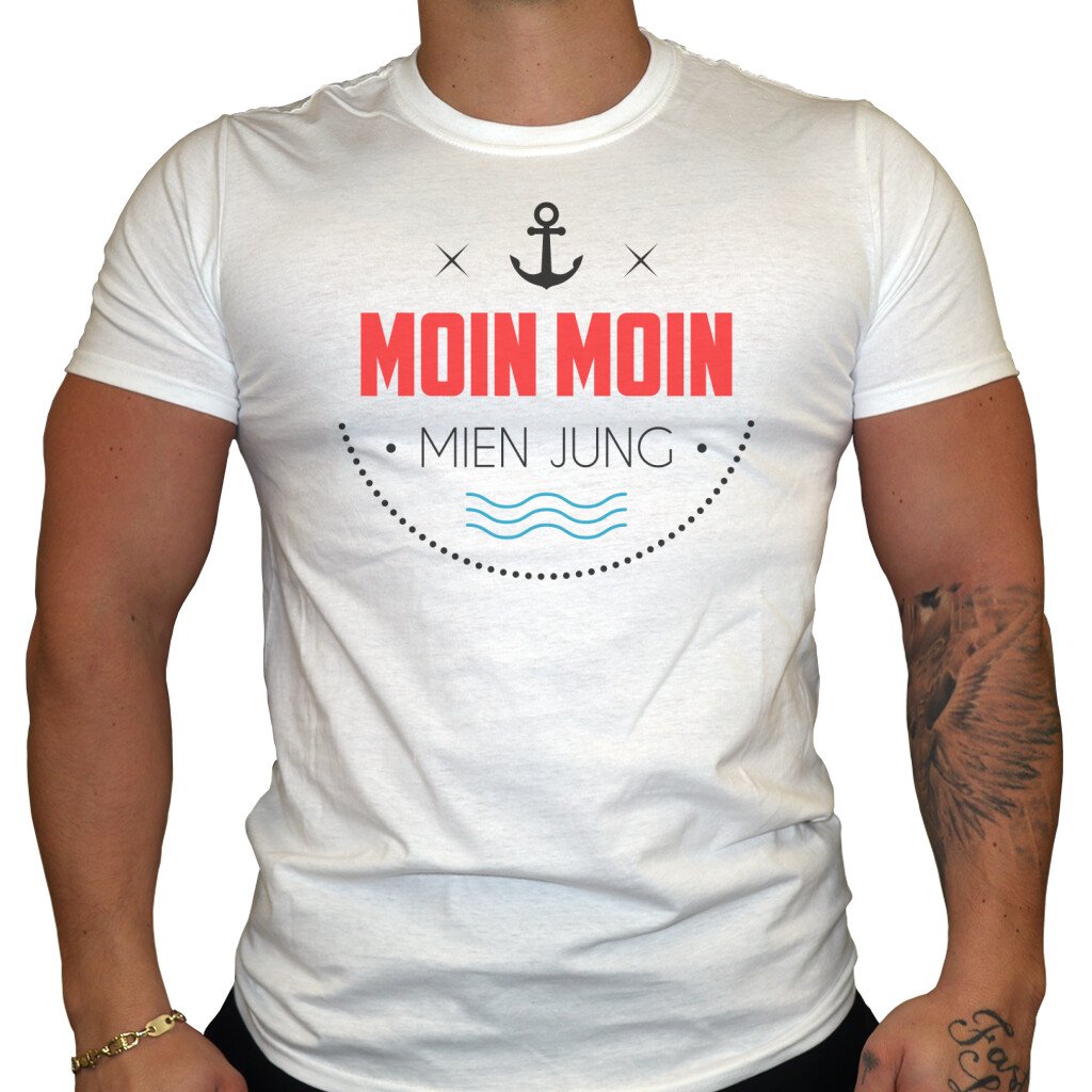 Moin Moin mien Jung - Herren Shirt (BASIC)