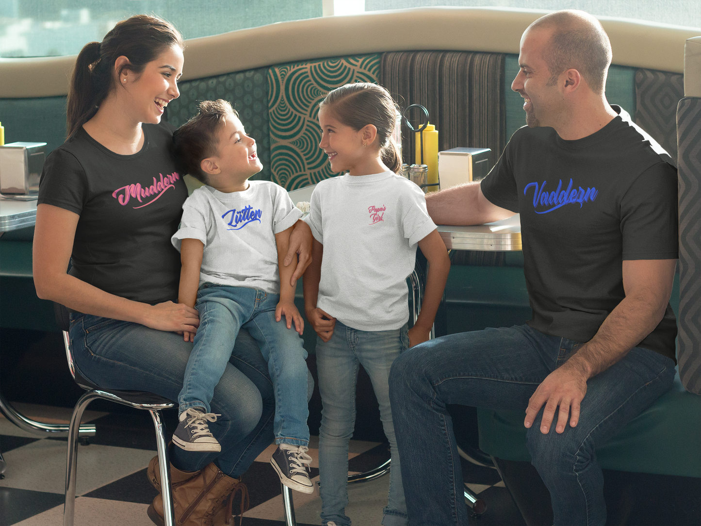 Muddern "Ich liebe meine Familie" - Damen Bio Shirt (BASIC)