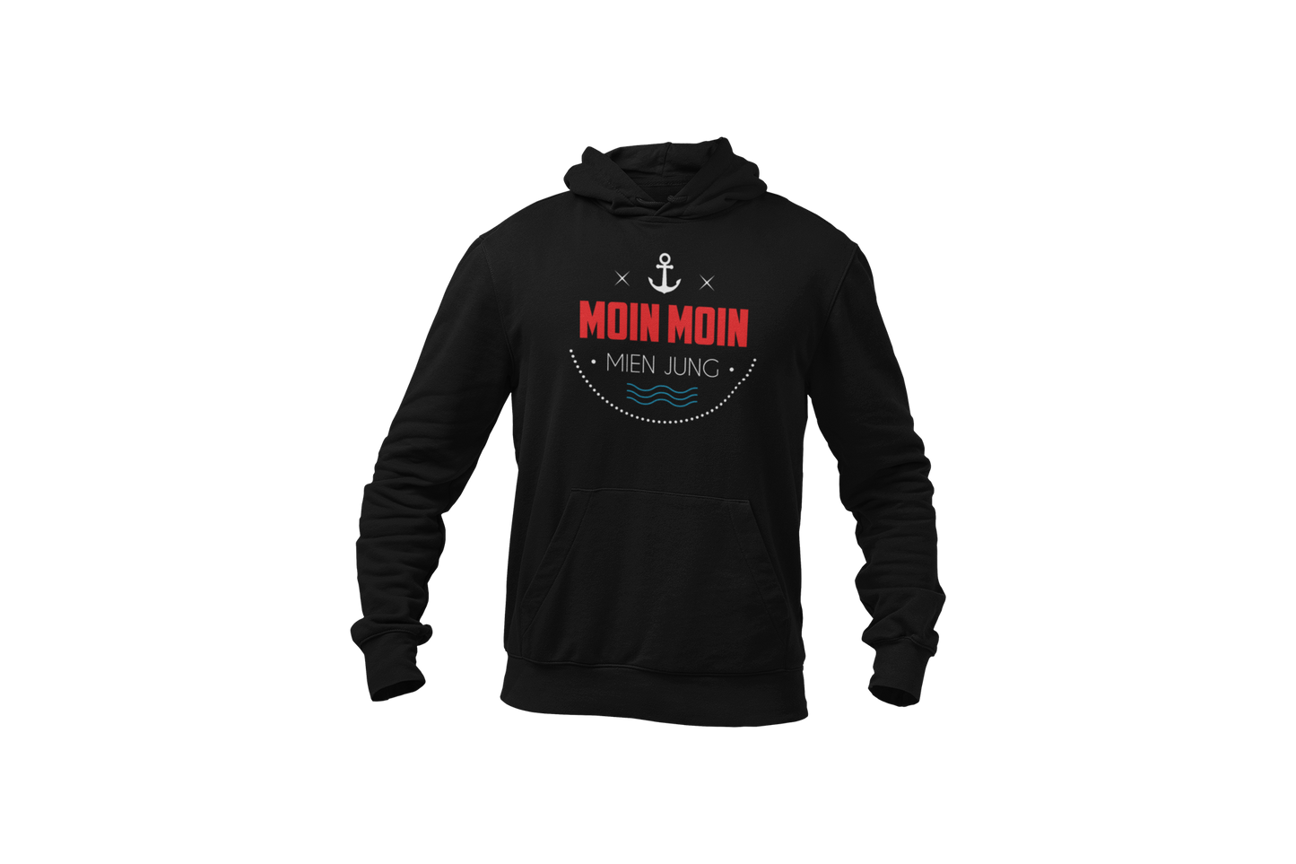 Moin Moin mien Jung - Herren Hoodie (Basic)