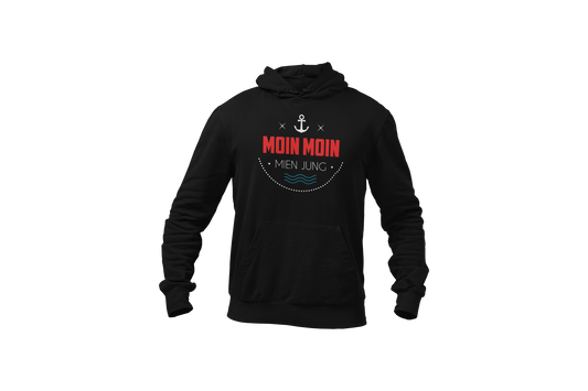 Moin Moin mien Jung - Herren Hoodie (Basic)