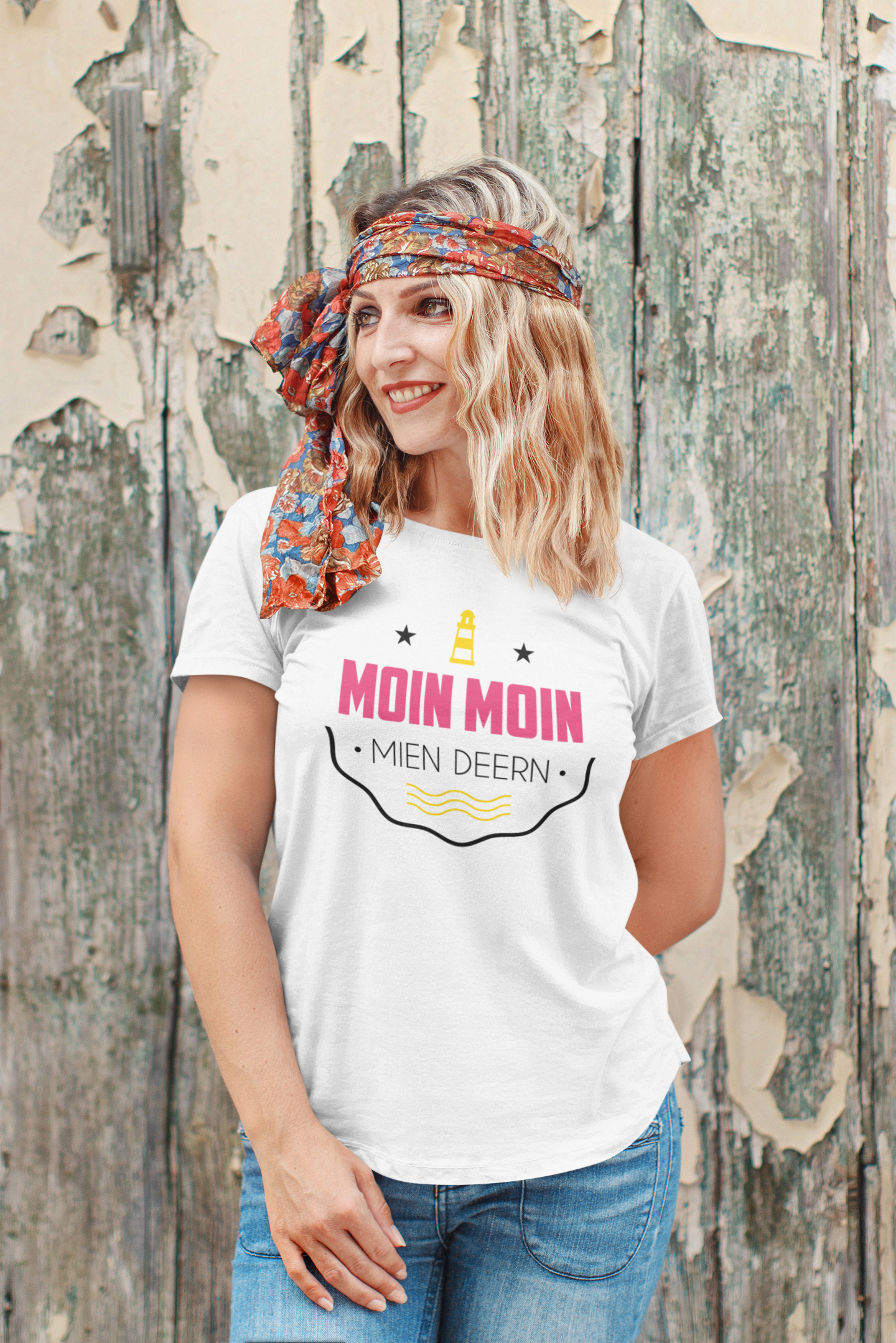 Moin Moin mien Deern - Damen Bio Shirt (BASIC)